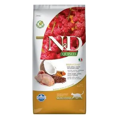 N&D (Farmina Pet Foods) N&D Quinoa CAT Skin & Coat Quail & Coconut 5 kg