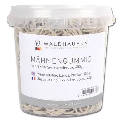 WALDHAUSEN Gumičky do hřívy Waldhausen, 400 g, bílé