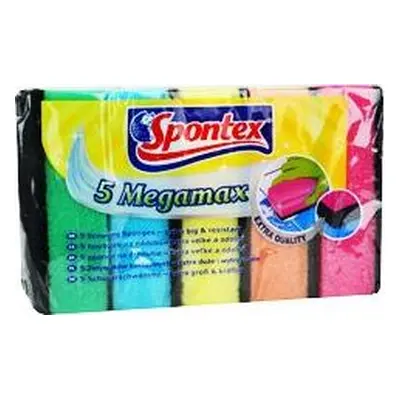 Houba na nádobí Spontex 5 MegaMax PU, 5 ks