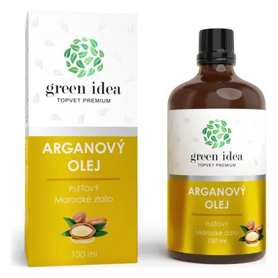 Green idea Olej na pleť a pokožku Arganový GREEN IDEA, 100 ml