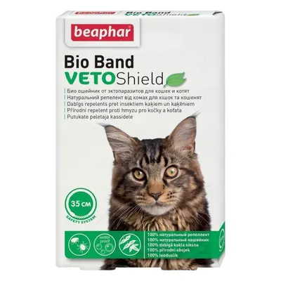 Obojek antiparazitní Beaphar Bio Band VetoSh 35 cm, kočka