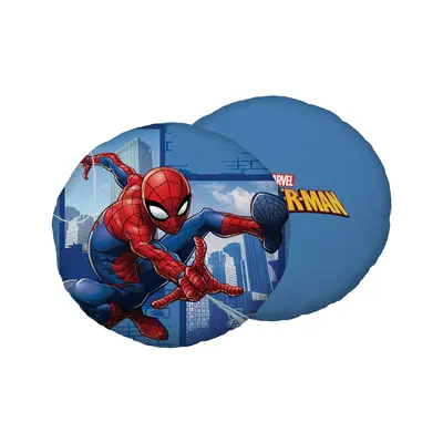 Jerry Fabrics Tvarovaný polštářek Spider-man "Blue 06"