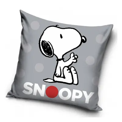 TipTrade Povlak na polštářek 40x40 cm - Snoopy Grey