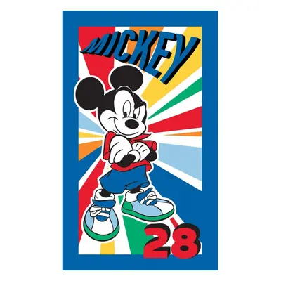 Carbotex Bavlněný froté ručníček 30x50 cm - Frajer Mickey Mouse