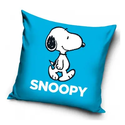 TipTrade Povlak na polštářek 40x40 cm - Snoopy Blue