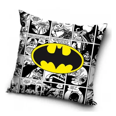 Carbotex Povlak na polštářek 40x40 cm - Batman Komiks