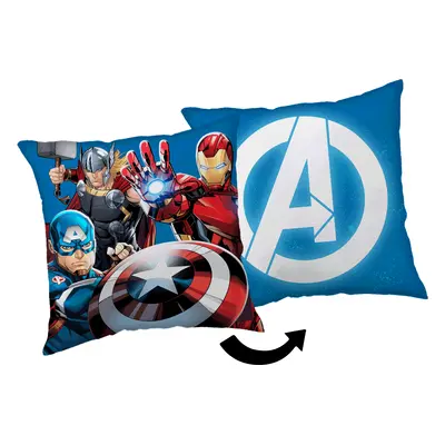 Jerry Fabrics Dekorační polštářek 35x35 cm - Avengers "Heroes 02"