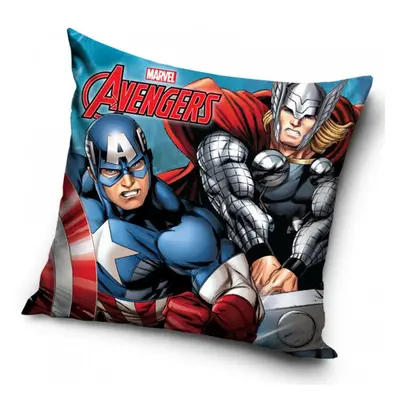 Carbotex Povlak na polštářek 40x40 cm - Avengers Kapitán Amerika a Thor