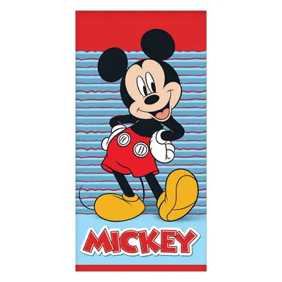 TipTrade Bavlněná froté osuška 70x140 cm - Veselý Mickey Mouse