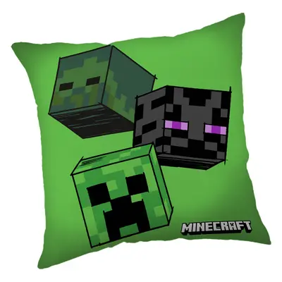 Jerry Fabrics Dekorační polštářek 40x40 cm - Minecraft "The Mobs"