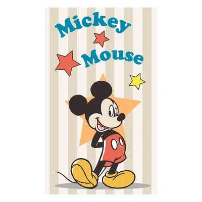 TipTrade Bavlněný froté ručníček 30x50 cm - Hvězda Mickey Mouse