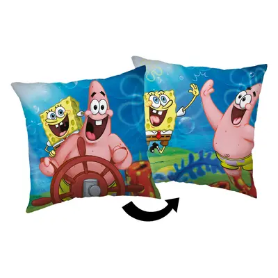 Jerry Fabrics Dekorační polštářek 40x40 cm - Sponge Bob "Sea"