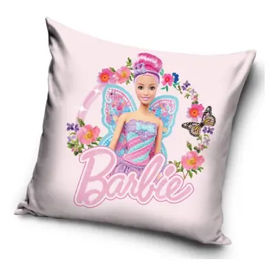 Carbotex Povlak na polštářek 40x40 cm - Barbie Motýlí princezna