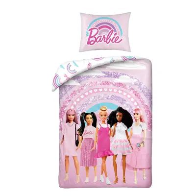 Jerry Fabrics Povlečení z mikrovlákna 140x200 + 70x90 cm - Barbie