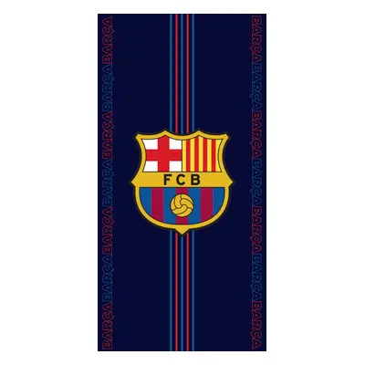 Carbotex Bavlněná froté osuška 70x140 cm - FC Barcelona Racing