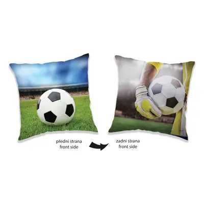 Jerry Fabrics Dekorační polštářek 40x40 cm - Fotbal