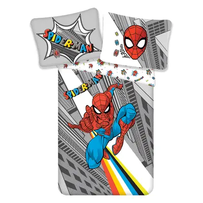 Jerry Fabrics Bavlněné povlečení 140x200 + 70x90 cm - Spider-man "Pop"