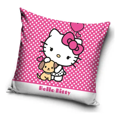 Carbotex Povlak na polštářek 40x40 cm - Hello Kitty Puppie