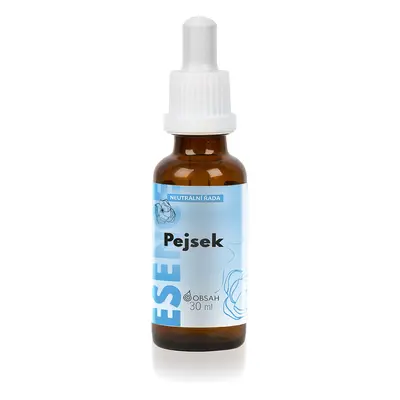 Pejsek Bachovy esence elixír 30 ml