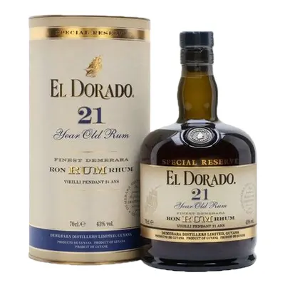 Demerara Distillers Rum El Dorado 21YO 0,7l 43%