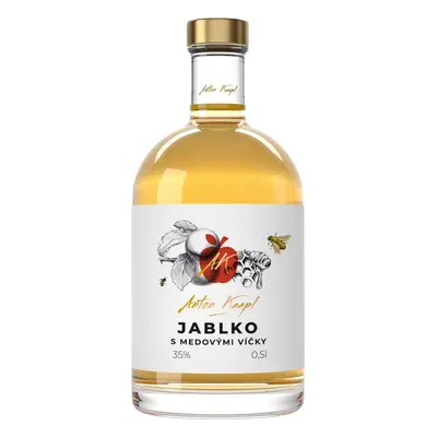 Anton Kaapl Jablko s medovými víčky Anton Kaapl 0,5l 35%