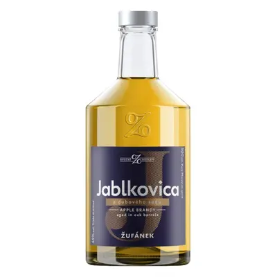 Žufánek Jablkovice z dubového sudu Žufánek 0,5l 45%