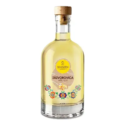 Skanzen Modrá Zázvorovica Skanzen Modrá 0,5l 44%