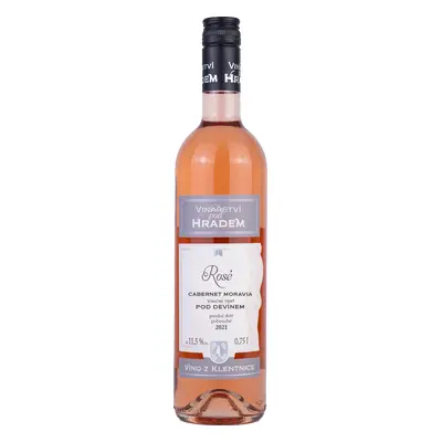 Vinařství Pod Hradem Pod Hradem Cabernet moravia rosé Pozdní sběr 2021