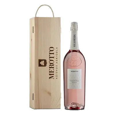 Merotto Merotto GRAN CUVÉE ROSÉ BRUT MAGNUM 1,5l + Dárkové balení