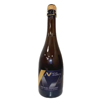 Nové vinařství Nové vinařství Sekt Pinot blanc + Chardonnay Brut 2021 vinisto KLUB