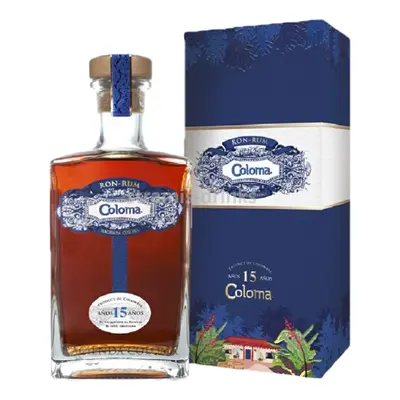 Coloma Rum Hacienda Coloma 15YO 0,7l 40% + Dárkové balení