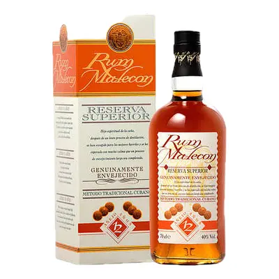 Bodegas de Amerika S A Rum Malecon Reserva Superior 12 YO