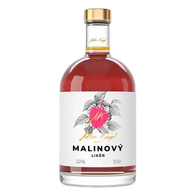 Anton Kaapl Malinový likér Anton Kaapl 0,5l 22%