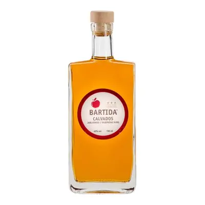 Bartida Jablkovice z dubového sudu Bartida Calvados 3yo 0,7l 40%