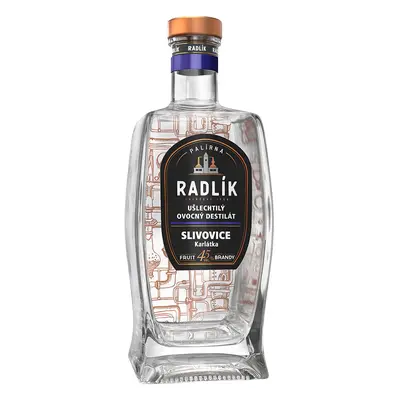 Palírna Radlík Slivovice Radlík Karlátka 0,5l 45%