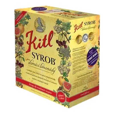 Kitl Kitl Syrob Černý rybíz Bag in Box 5l