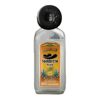 Tequilas del Seňor Tequila Sombrero Negro Silver 1l 38%