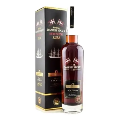 A.H.Riise Rum A.H. Riise Royal Danish Navy 0,7l 55% + Dárkové balení