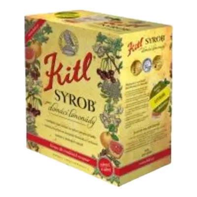 Kitl Kitl Syrob Citron s dužinou Bag in Box 5l