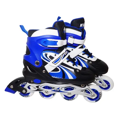 KUBIsport 05-CS310/1K-MO Dětské inline brusle roztahovací CS310K modré velikost 35-38