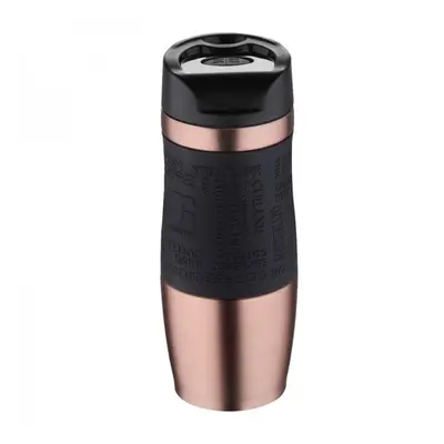 BERGNER Termohrnek s protiskluzovým úchopem 400 ml rosegold BG-37518-MPK