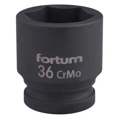 Fortum 4703036 hlavice nástrčná rázová 3/4", 36mm, L 57mm