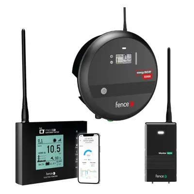 Fencee Set elektrického ohradníku Chytrá Farma - RF zdroj 8 J - WiFi Gateway - Monitor MX10 ZDAR