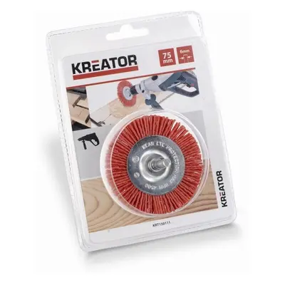 Kreator KRT150111 - Brusný nylonový kartáč 75 mm