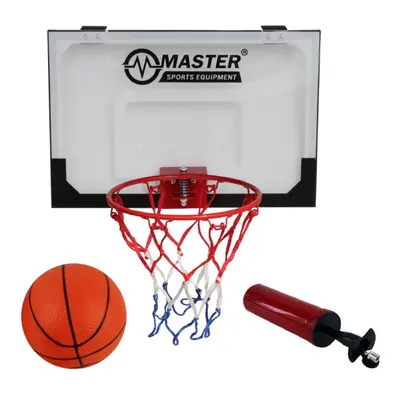 Basketbalový koš s deskou MASTER 45 x 30 cm