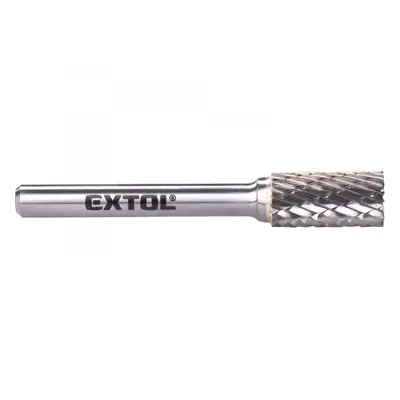 Extol Industrial 8703714 fréza karbidová, válcová s čelním ozubením, pr.10x20mm/stopka 6mm,sek s