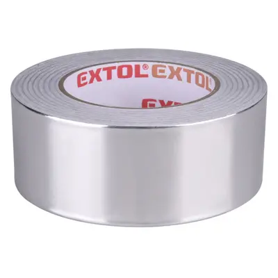 Extol Premium 8856332 páska lepící ALU, hliníková, 50mm x 50m tl. 0,03mm, akryl. lepidlo