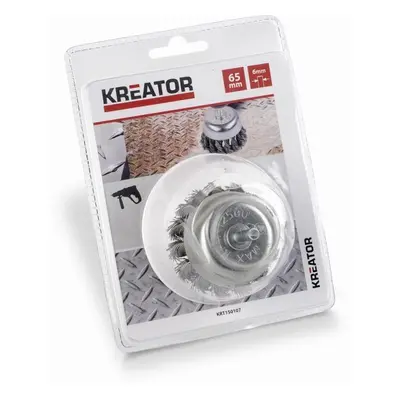 Kreator KRT150107 - Brusný copánkový kartáč 65 mm