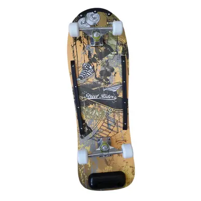 ACRA Skateboard barevný S2-žlutý