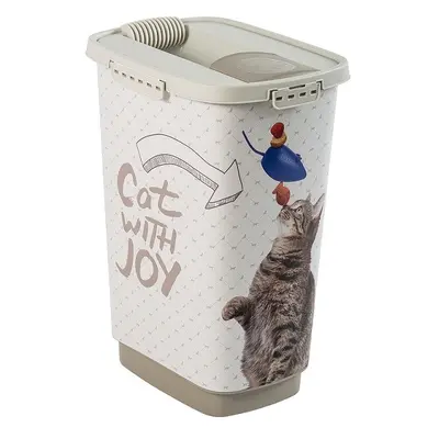 ROTHO Kontejner na krmivo CODY 25L - CAT WITH JOY